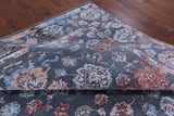 Grey Persian Handmade Wool & Silk Rug - 8' 1" X 10' 1" - Golden Nile