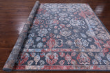 Grey Persian Handmade Wool & Silk Rug - 8' 1" X 10' 1" - Golden Nile