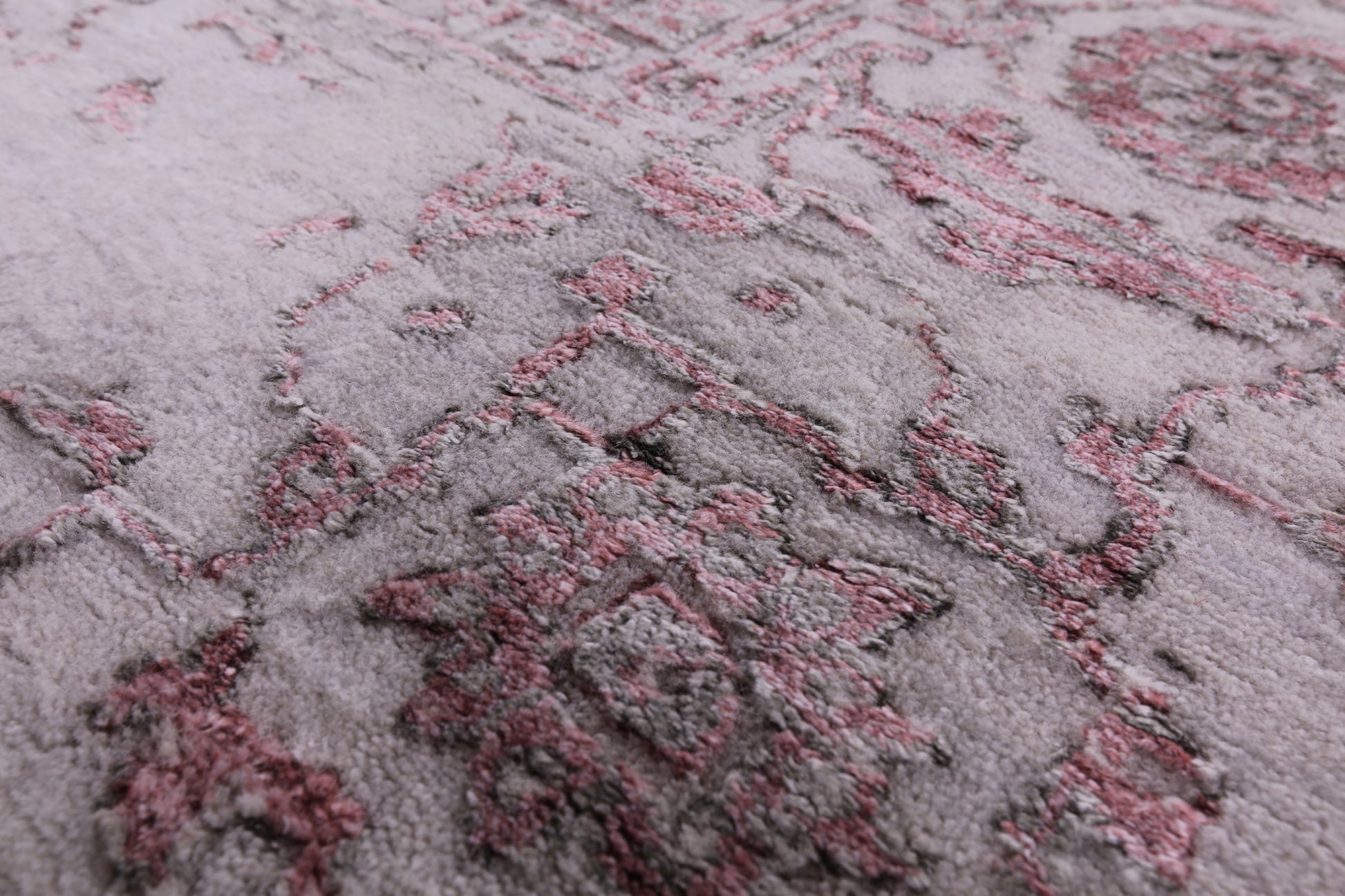 Grey Persian Fine Serapi Hand Knotted Wool & Silk Rug - 8' 2" X 10' 1" - Golden Nile