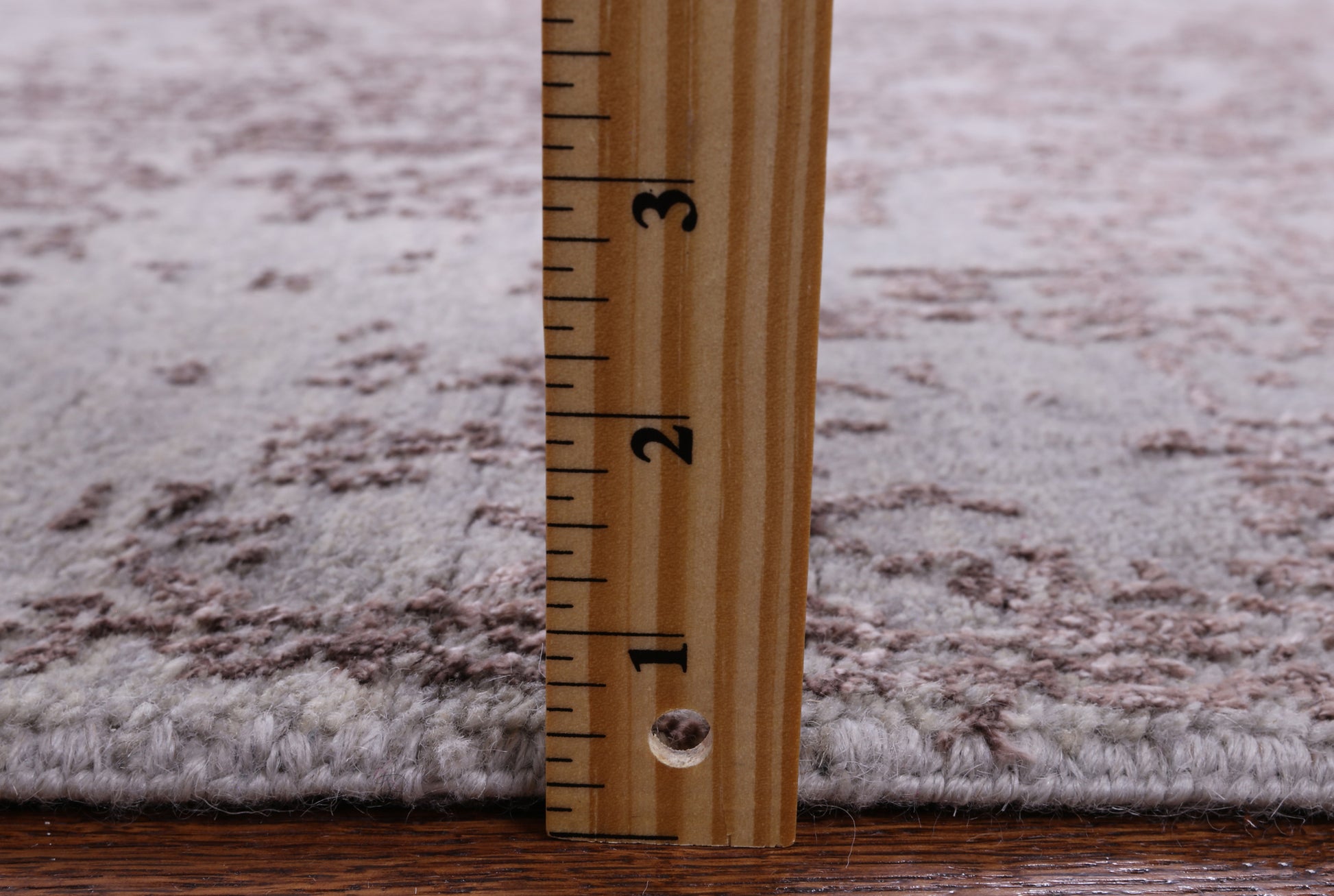 Grey Modern Handmade Wool & Silk Rug - 6' 0" X 9' 2" - Golden Nile