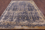 Modern Handmade Wool & Silk Rug - 8' 0" X 10' 3" - Golden Nile