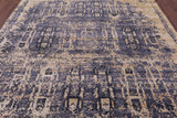 Modern Handmade Wool & Silk Rug - 8' 0" X 10' 3" - Golden Nile