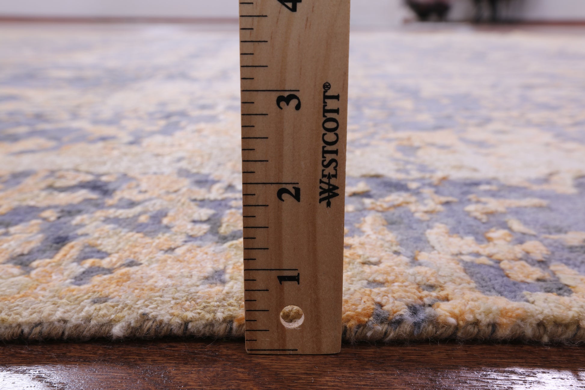 Modern Handmade Wool & Silk Rug - 8' 0" X 10' 3" - Golden Nile