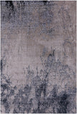 Contemporary Handmade Wool & Silk Rug - 6' 6" X 9' 8" - Golden Nile
