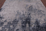 Contemporary Handmade Wool & Silk Rug - 6' 6" X 9' 8" - Golden Nile