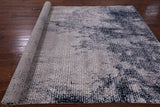 Contemporary Handmade Wool & Silk Rug - 6' 6" X 9' 8" - Golden Nile
