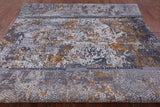Modern Hand Knotted Wool & Silk Rug - 8' 0" X 10' 0" - Golden Nile