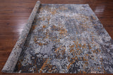 Modern Hand Knotted Wool & Silk Rug - 8' 0" X 10' 0" - Golden Nile