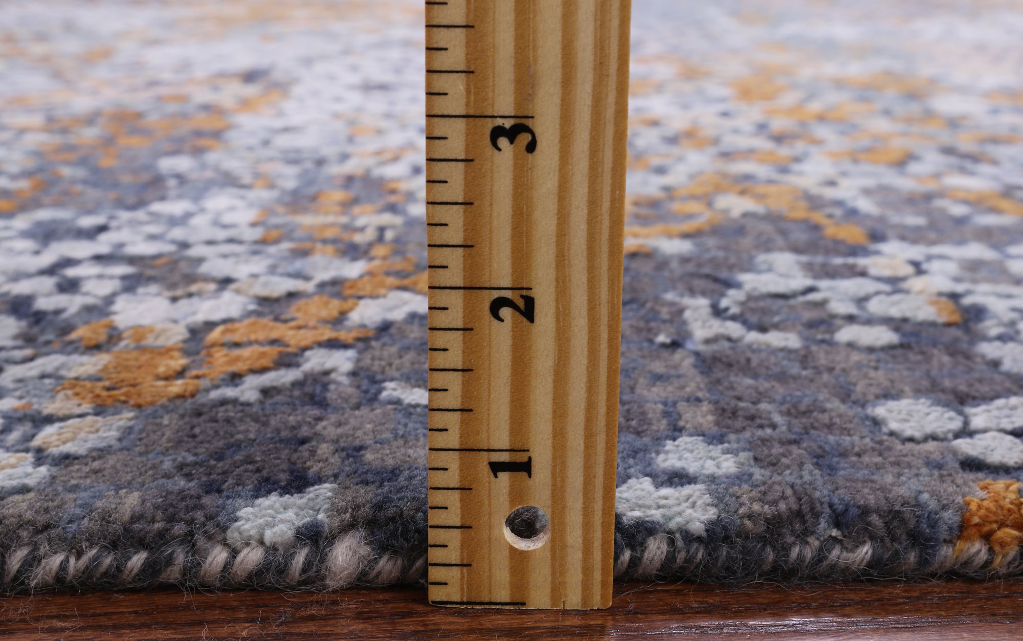 Modern Hand Knotted Wool & Silk Rug - 8' 0" X 10' 0" - Golden Nile