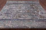 Contemporary Hand Knotted Wool & Silk Rug - 7' 11" X 10' 0" - Golden Nile