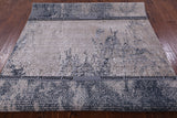 Modern Handmade Wool & Silk Rug - 5' 6" X 8' 1" - Golden Nile