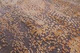Modern Hand Knotted Wool & Silk Rug - 5' 7" X 8' 3" - Golden Nile