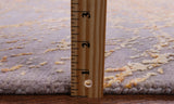 Modern Hand Knotted Wool & Silk Rug - 5' 7" X 8' 3" - Golden Nile