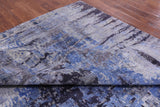 Modern Hand Knotted Wool & Silk Rug - 8' 10" X 12' 0" - Golden Nile