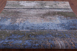 Modern Hand Knotted Wool & Silk Rug - 7' 11" X 10' 1" - Golden Nile