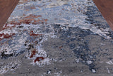 Modern Hand Knotted Wool & Silk Rug - 8' 0" X 10' 1" - Golden Nile