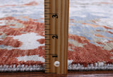Contemporary Handmade Wool & Silk Rug - 8' 0" X 10' 1" - Golden Nile