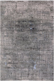 Modern Hand Knotted Wool & Silk Rug - 6' 2" X 9' 0" - Golden Nile