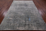 Modern Hand Knotted Wool & Silk Rug - 6' 2" X 9' 0" - Golden Nile