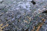 Modern Hand Knotted Wool & Silk Rug - 6' 1" X 9' 1" - Golden Nile