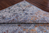 Modern Handmade Wool & Silk Rug - 9' 0" X 12' 0" - Golden Nile