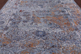 Modern Handmade Wool & Silk Rug - 9' 0" X 12' 0" - Golden Nile