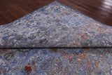 Modern Hand Knotted Wool & Silk Rug - 9' 0" X 12' 0" - Golden Nile