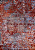 Contemporary Hand Knotted Wool & Silk Rug - 9' 6" X 13' 4" - Golden Nile