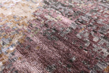 Contemporary Hand Knotted Wool & Silk Vase Design Rug - 10' 1" X 14' 1" - Golden Nile