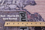 Modern Hand Knotted Wool & Silk Rug - 8' 1" X 10' 0" - Golden Nile