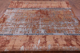 Modern Handmade Wool & Silk Rug - 7' 10" X 10' 1" - Golden Nile