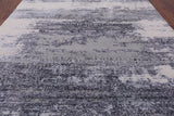 Contemporary Hand Knotted Wool & Silk Rug - 7' 10" X 10' 1" - Golden Nile