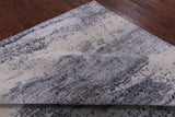 Contemporary Hand Knotted Wool & Silk Rug - 7' 10" X 10' 1" - Golden Nile