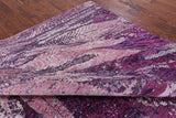 Modern Handmade Wool & Silk Dream Catcher Design Area Rug - 8' 0" X 10' 3" - Golden Nile