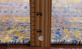 Modern Hand Knotted Wool & Silk Rug - 7' 11" X 10' 1" - Golden Nile