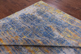 Modern Hand Knotted Wool & Silk Rug - 7' 11" X 10' 1" - Golden Nile