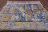 Modern Hand Knotted Wool & Silk Rug - 7' 11" X 10' 1" - Golden Nile