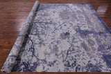 Contemporary Handmade Wool & Silk Rug - 8' 0" X 10' 1" - Golden Nile