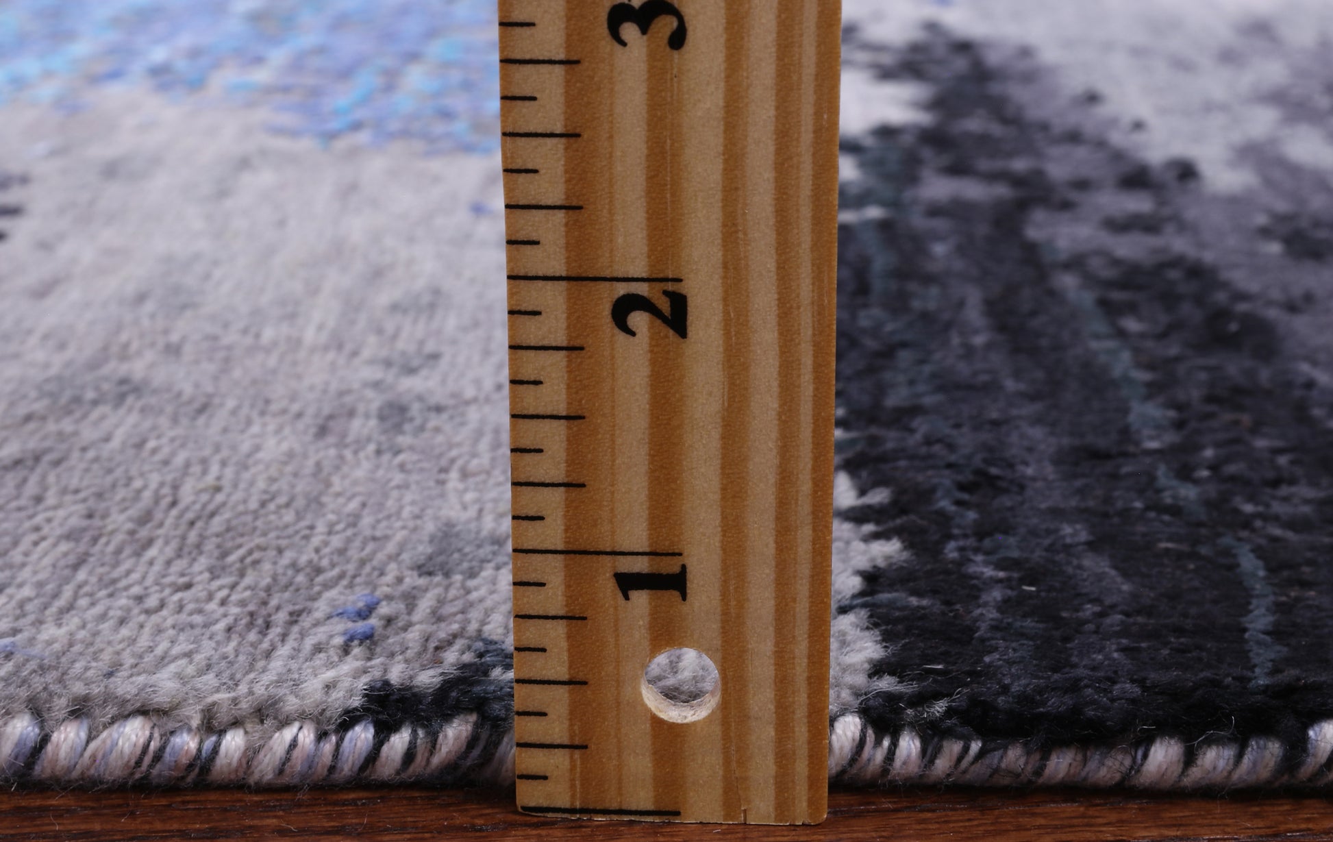 Contemporary Hand Knotted Wool & Silk Rug - 7' 10" X 9' 11" - Golden Nile