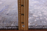 Modern Hand Knotted Wool & Silk Rug - 7' 11" X 10' 2" - Golden Nile