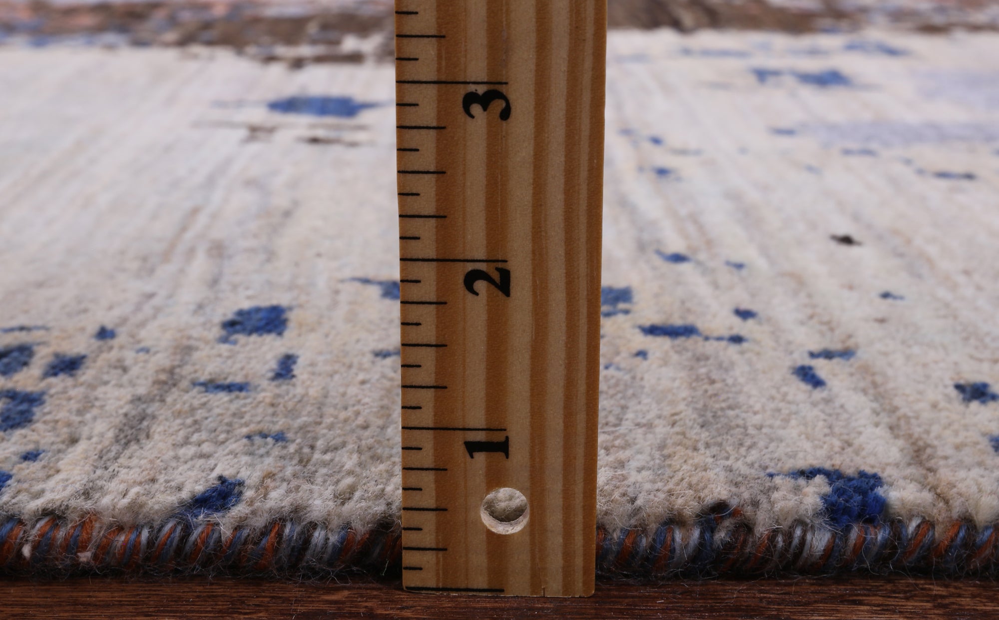 Modern Hand Knotted Wool & Silk Rug - 8' 11" X 11' 11" - Golden Nile
