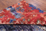 Modern Hand Knotted Wool & Silk Rug - 8' 11" X 11' 11" - Golden Nile