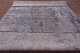 Modern Handmade Wool & Silk Rug - 8' 10" X 11' 7" - Golden Nile