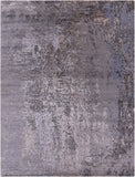 Modern Handmade Wool & Silk Rug - 8' 10" X 11' 7" - Golden Nile