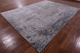 Modern Handmade Wool & Silk Rug - 8' 10" X 11' 7" - Golden Nile