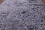 Modern Hand Knotted Wool & Silk Rug - 9' 0" X 12' 3" - Golden Nile
