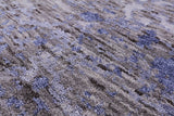Modern Hand Knotted Wool & Silk Rug - 9' 0" X 12' 3" - Golden Nile