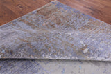 Modern Handmade Wool & Silk Rug - 9' 0" X 12' 2" - Golden Nile