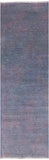 Overdyed Full Pile Handmade Wool Runner Rug - 2' 10" X 9' 2" - Golden Nile