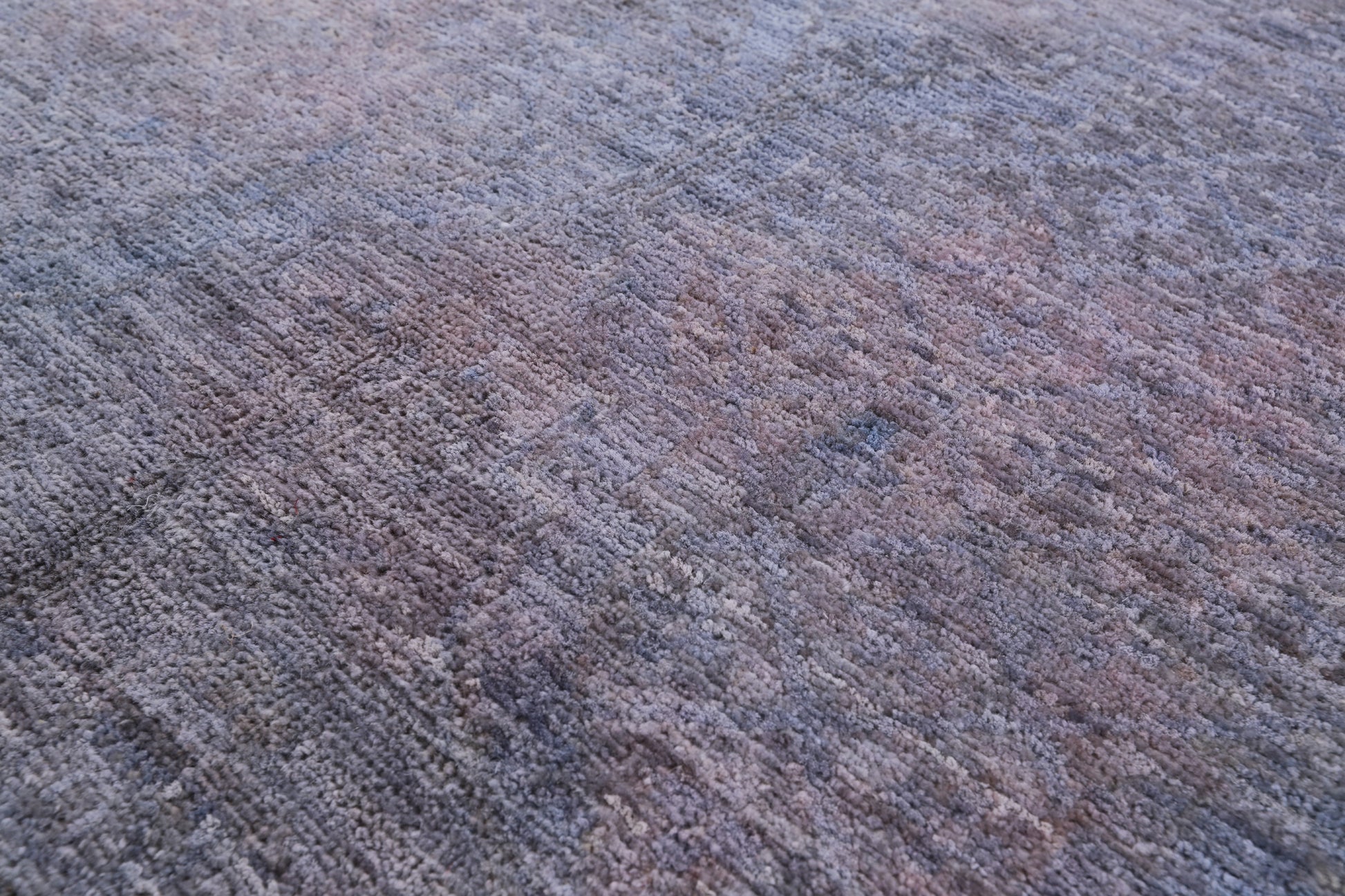 Overdyed Full Pile Handmade Wool Runner Rug - 2' 10" X 9' 2" - Golden Nile